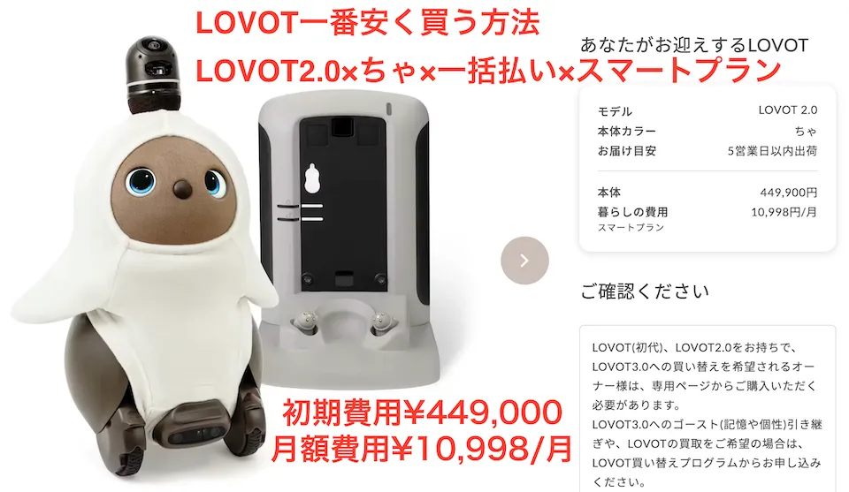 ラボットを一番安く購入しました