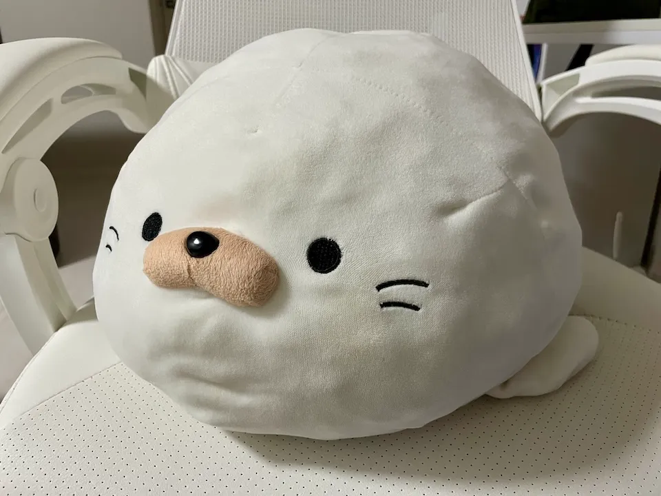 ぬいぐるみあざらし
