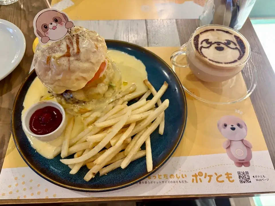 ポケともカフェ_コラボメニュー