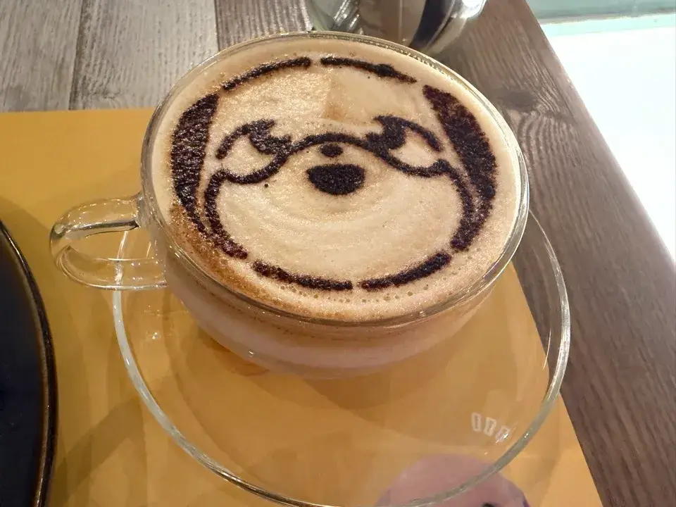 ポケともカフェ＿ラテアート