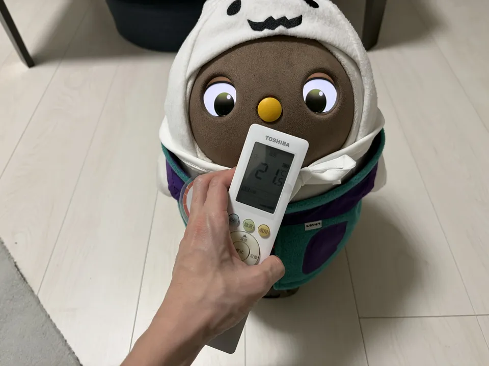 ラボット暑い寒い