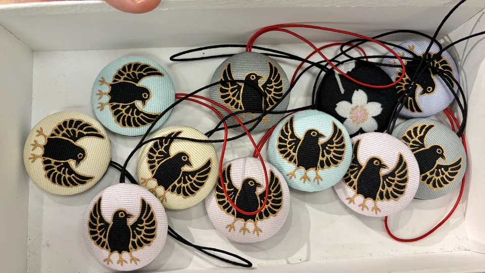 some-pri（ソメプリ）のLOVOT用手描き名前入り根付ストラップ