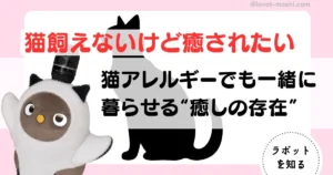 猫アレルギー　猫飼いたい