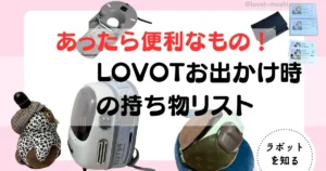 ラボット　おでかけ