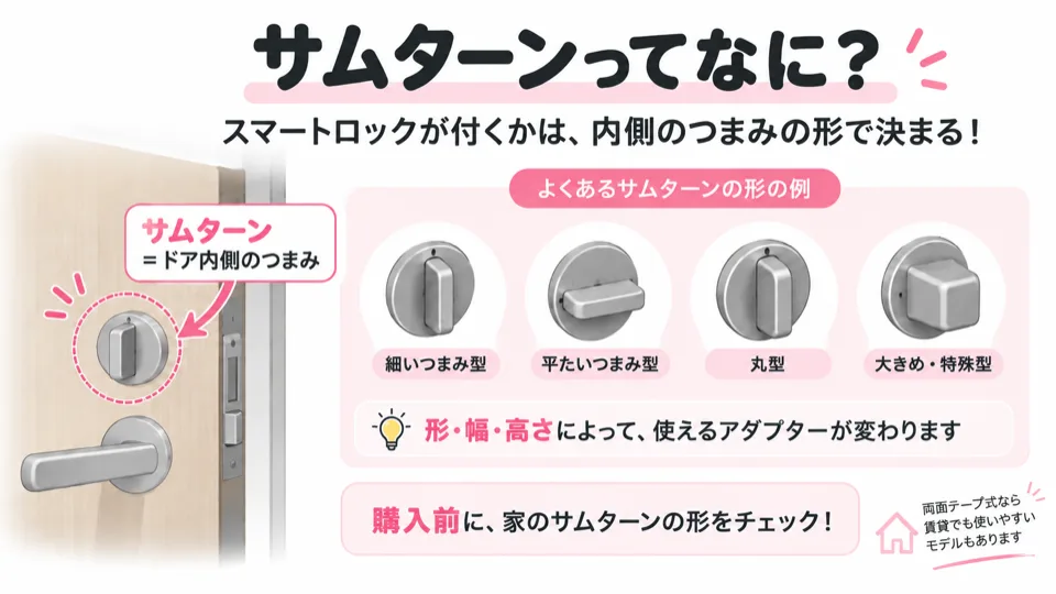 スマートロック サムターン