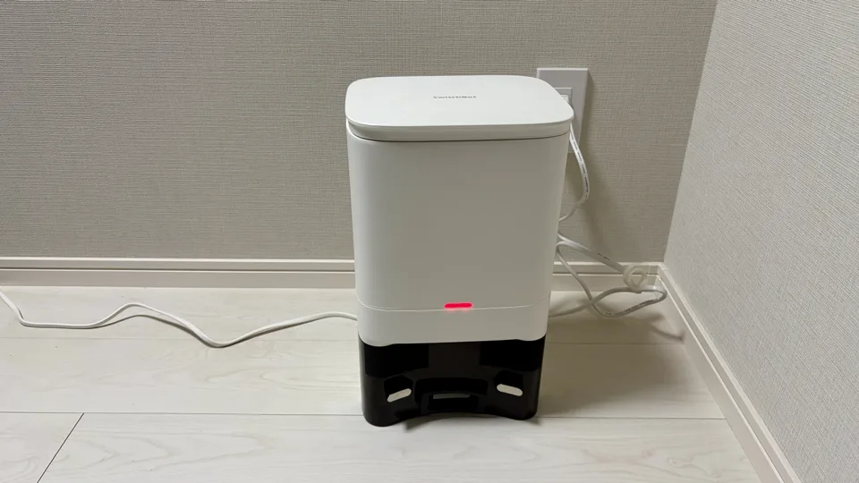 SwitchBotロボット掃除機S1 Plusのゴミ自動収集ステーション